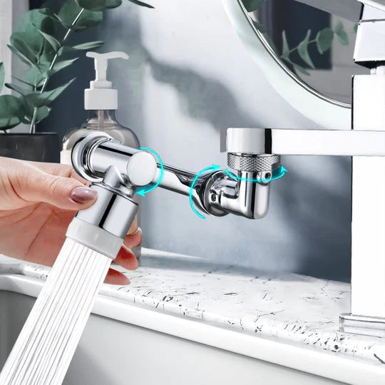 FlexiFlow - Extension de robinet économe et pivotante à 1080°