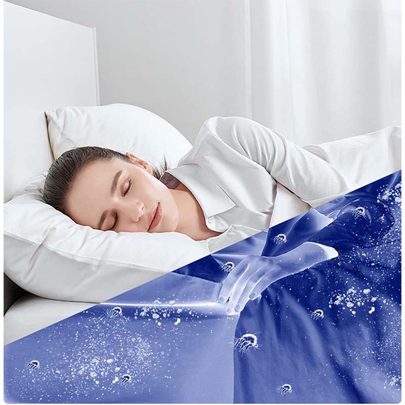 PureAirClean - Aspirateur de lit haute fréquence avec lumière UV