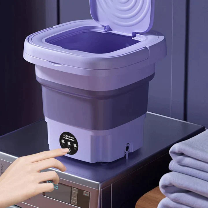 WashOnGo - La mini-machine à laver pliable