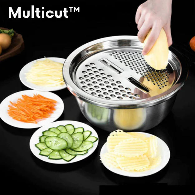 Multicut™ - Bol multifonctionnel en acier inoxydable