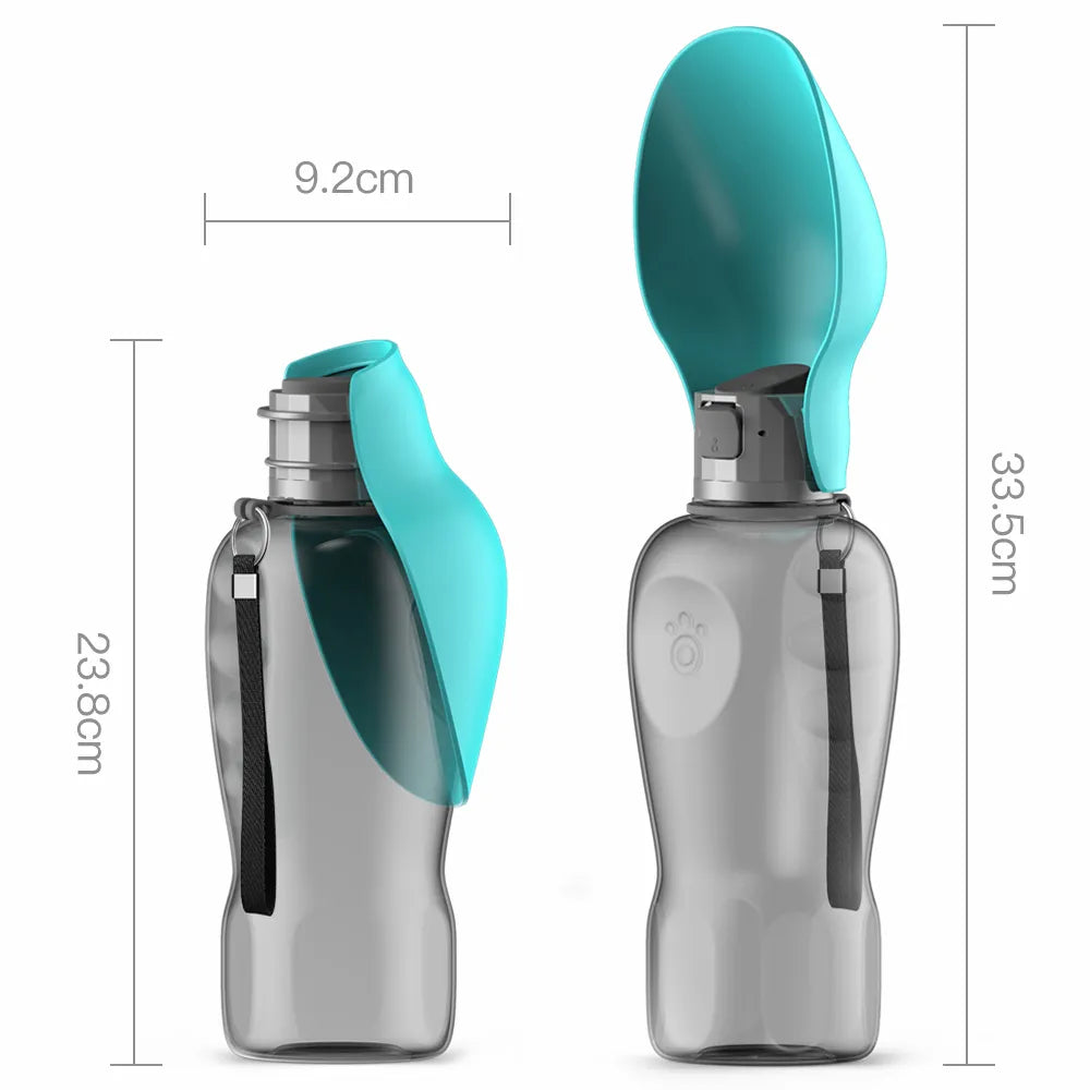 AquaPup Flask - Bouteille d'eau portable 800ml pour chien